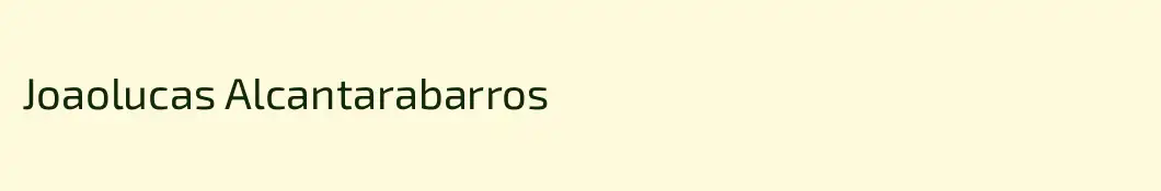 Joaolucas Alcantarabarros